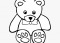 Small Teddy Bear Coloring Pages