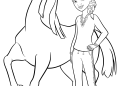 Spirit Riding Coloring Pages For Kids