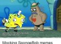 Spongebob Meme of Salty Spitoon