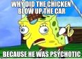 Spongebob Meme of The Chicken