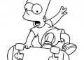 The Simpsons Coloring Pages of Bart Pictures