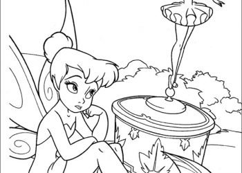 20 Tinkerbell Coloring Pages For Kids - Visual Arts Ideas