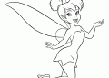 Tinkerbell Coloring Pages Image