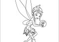 Tinkerbell Coloring Pages Picture