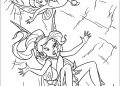 Tinkerbell Coloring Pages Pictures