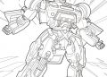 Tobot Coloring Pages of Tobot X