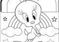 Tweety Bird Coloring Pages For Kid