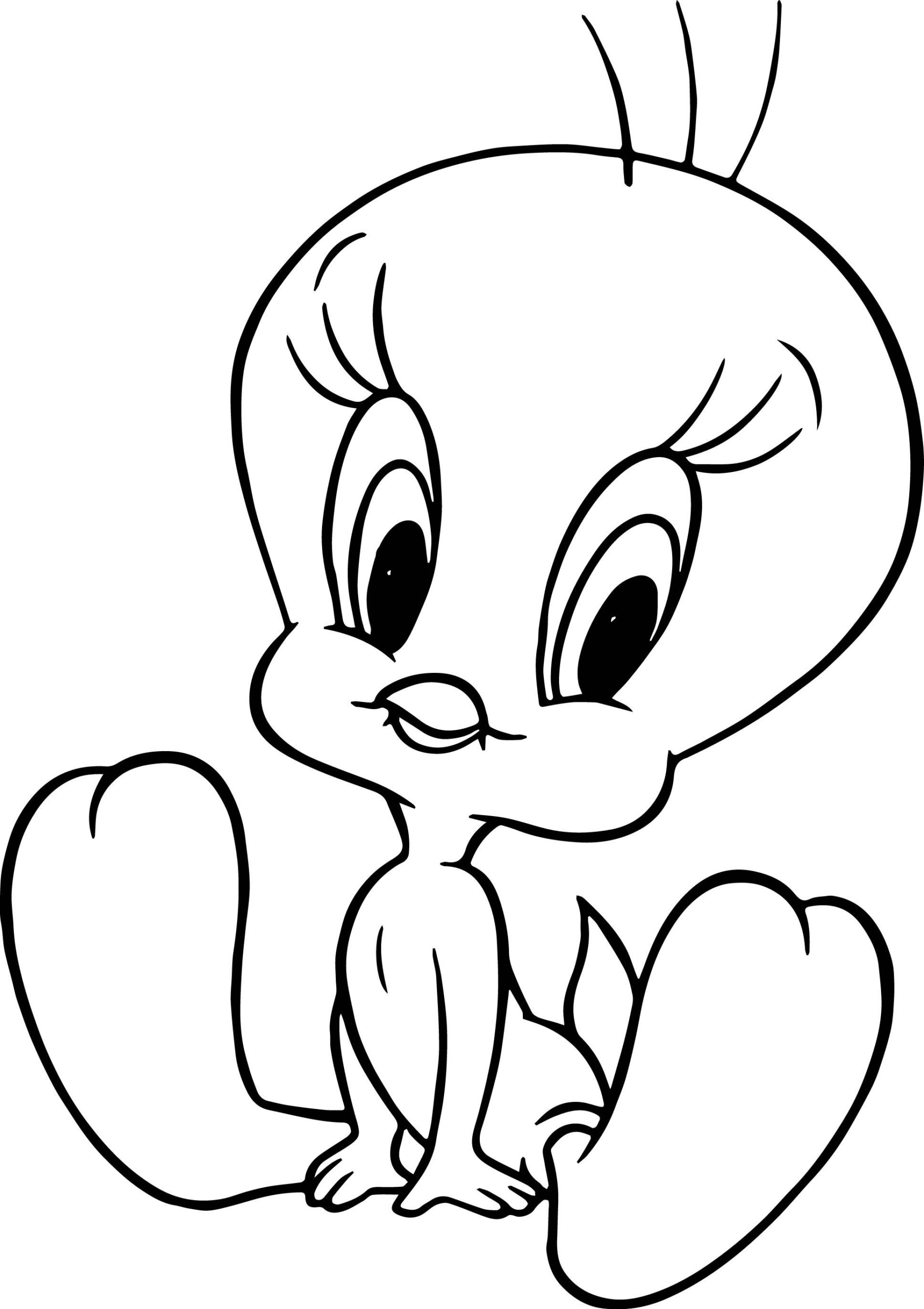 Tweety Bird Coloring Pages - Visual Arts Ideas
