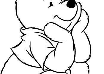 Winnie the Pooh Coloring Pages For Kids - Visual Arts Ideas