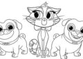 Puppy Dog Pals Coloring Pages Images