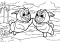 Puppy Dog Pals Coloring Pages Picture