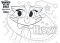 Puppy Dog Pals Coloring Pages of Hissy